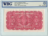Honduras Pick S165 Specimen 10 Pesos 1928, WBG Uncirculated Choice 64 TOP