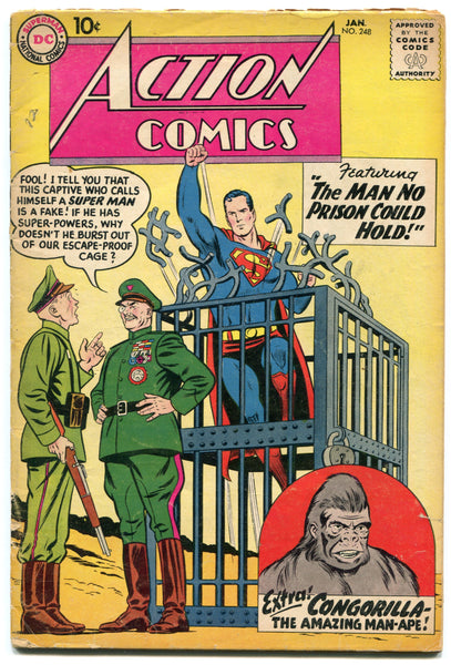 Action Comics #248 (1/59)  GD/VG
