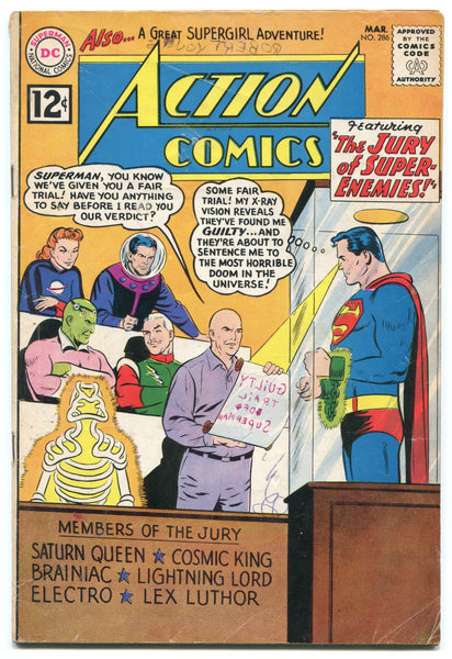 Action Comics #286 (3/62)  GD