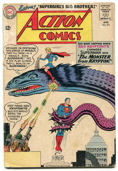 Action Comics #303 (8/63)  GD/VG