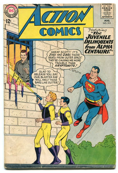 Action Comics #315 (8/64)  VG