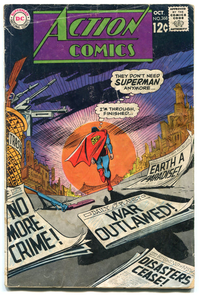 Action Comics #368 (10/68)  GD