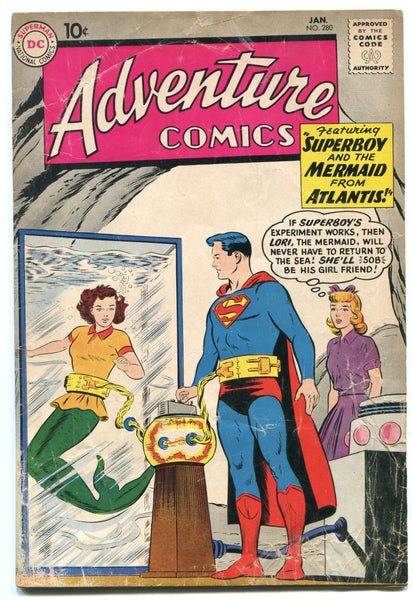 Adventure Comics #280 (1/61)  GD