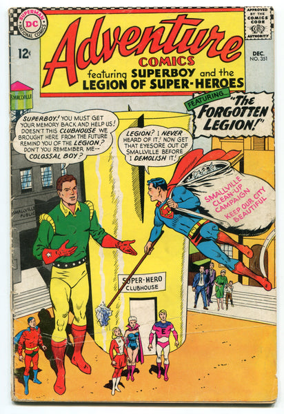 Adventure Comics #351 (12/66)  GD